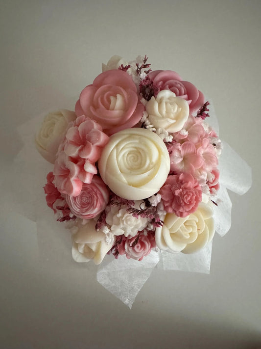 Bouquet fondant florale Elexir de rose